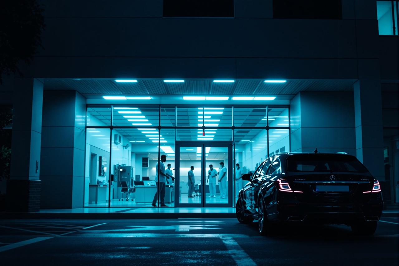 独家：某知名歌手被拍到深夜出入医院 经纪人回应健康状况